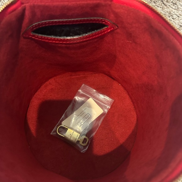 Louis Vuitton Red Epi Leather Cannes Bucket Bag with Top Handle - Picture 10 of 12